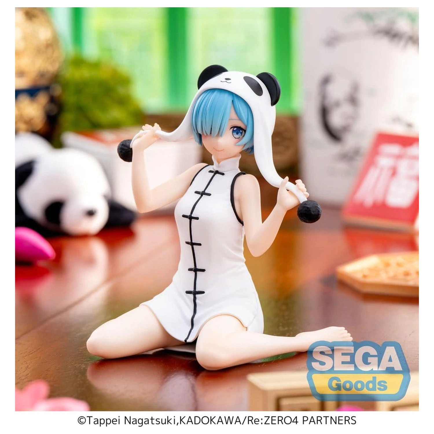 Re:Zero Starting Life in Another World Yumemirize PVC kip Rem Panda 11 cm fotografija proizvoda