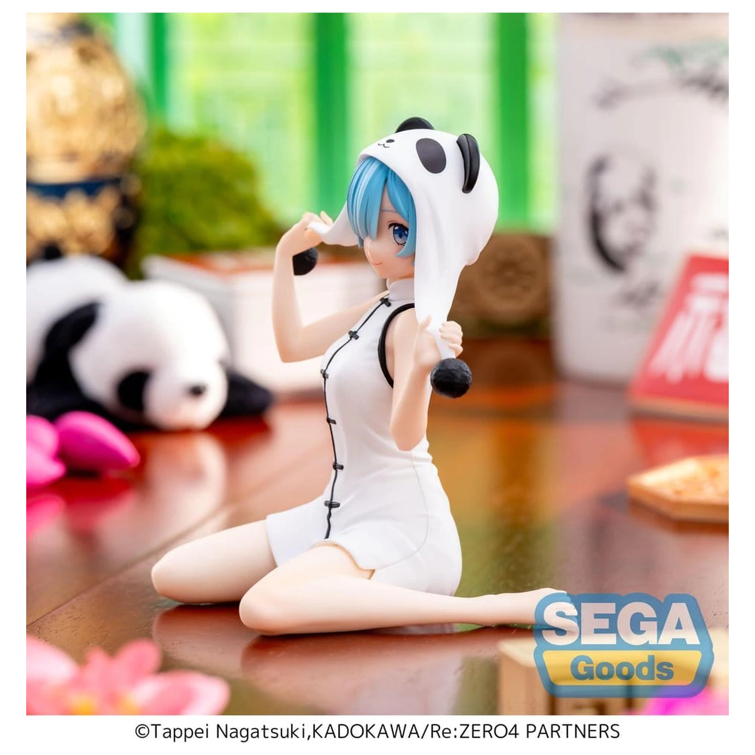 Re:Zero Starting Life in Another World Yumemirize PVC kip Rem Panda 11 cm fotografija proizvoda