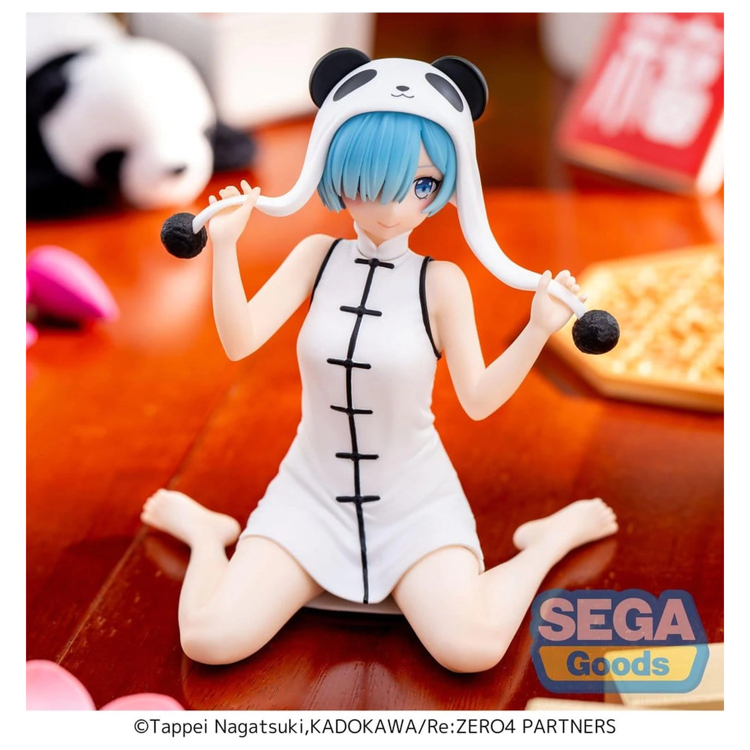 Re:Zero Starting Life in Another World Yumemirize PVC kip Rem Panda 11 cm fotografija proizvoda