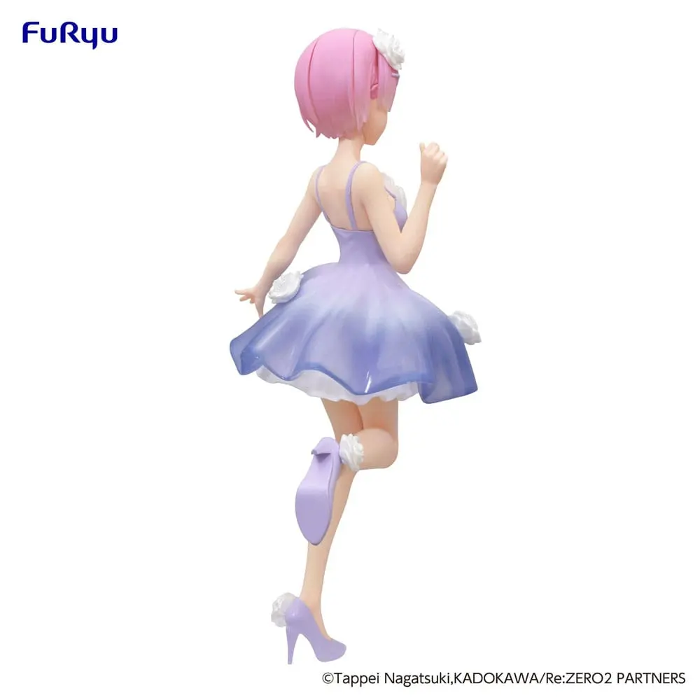 Re:Zero Trio-Try-iT Bunnies PVC statua Ram Flower Dress 21 cm fotografija proizvoda