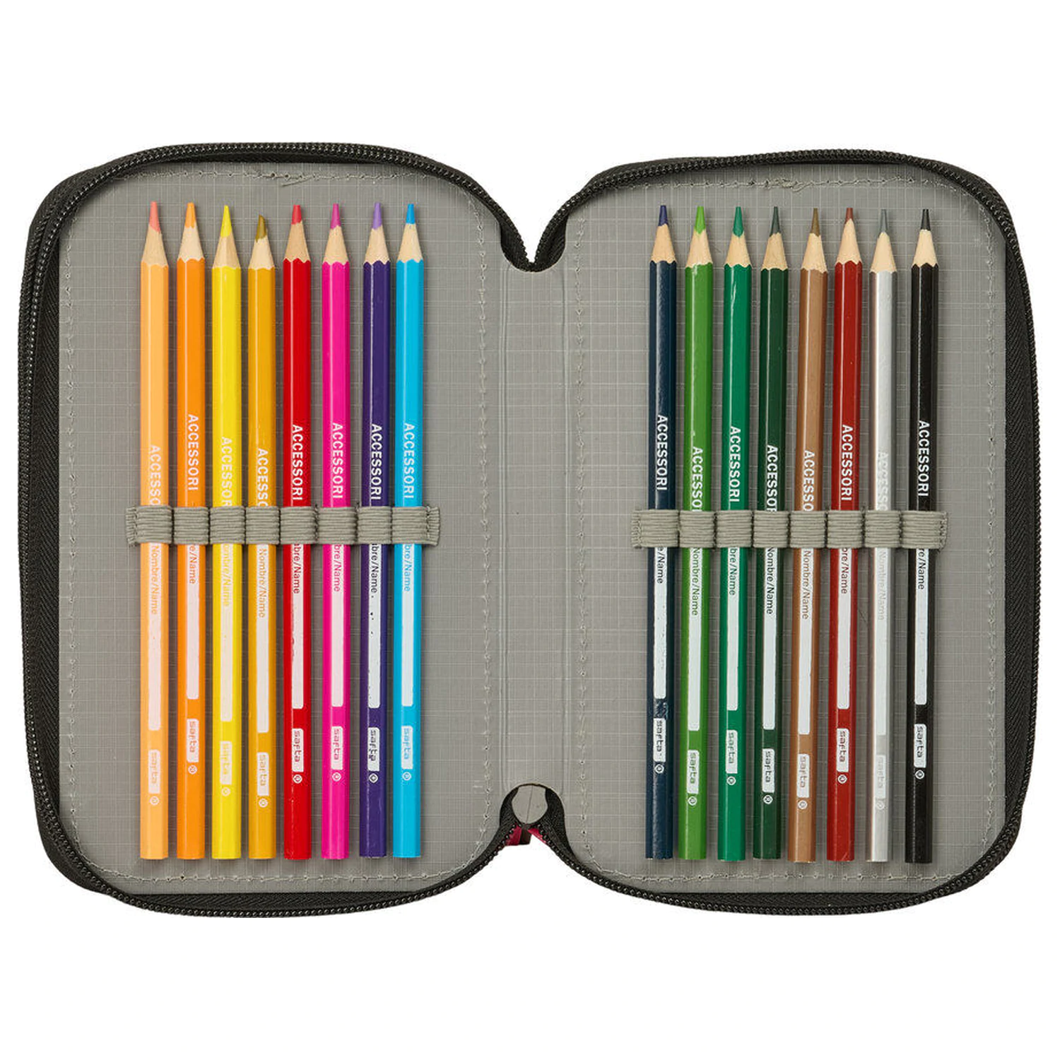 Real Madrid 26/27 trostruka pernica 37 kom. fotografija proizvoda