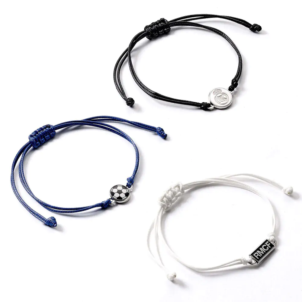 Real Madrid Set prijateljstva 3 narukvice fotografija proizvoda