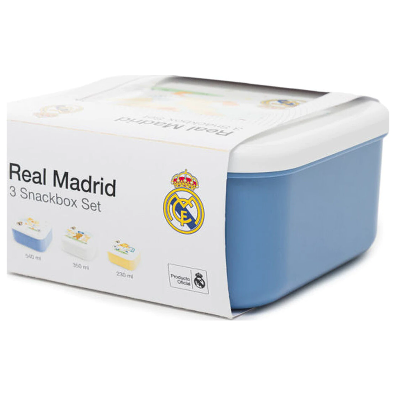 Real Madrid set od 3 kutije za ručak fotografija proizvoda