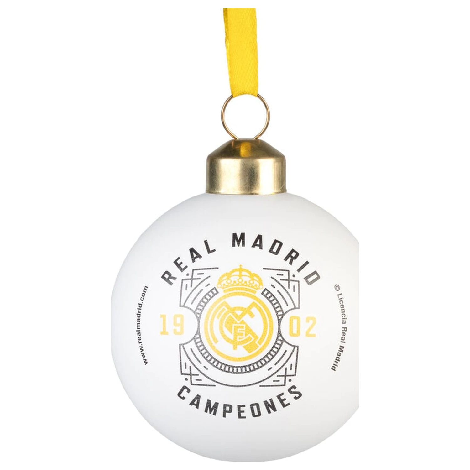 Real Madrid set od 4 božićne kuglice za bor fotografija proizvoda