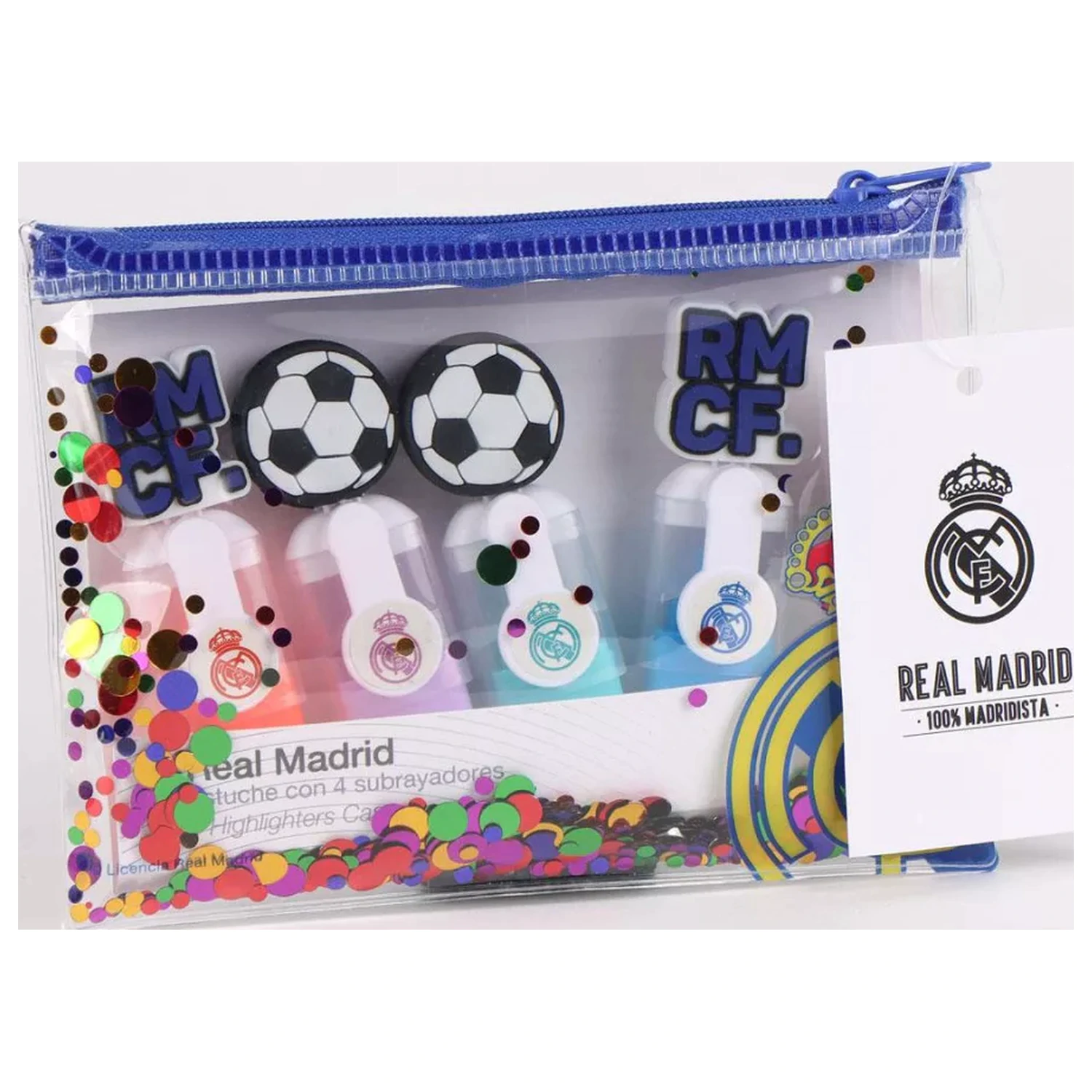 Real Madrid Ball Mini Set od 4 flomastera/markera fotografija proizvoda