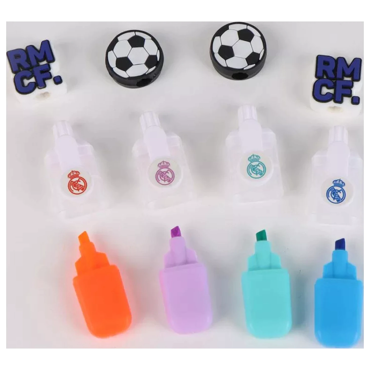Real Madrid Ball Mini Set od 4 flomastera/markera fotografija proizvoda