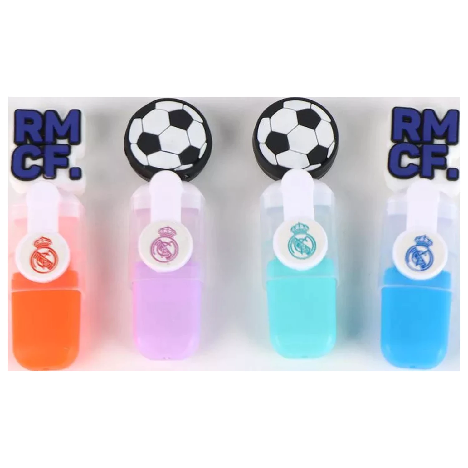 Real Madrid Ball Mini Set od 4 flomastera/markera fotografija proizvoda
