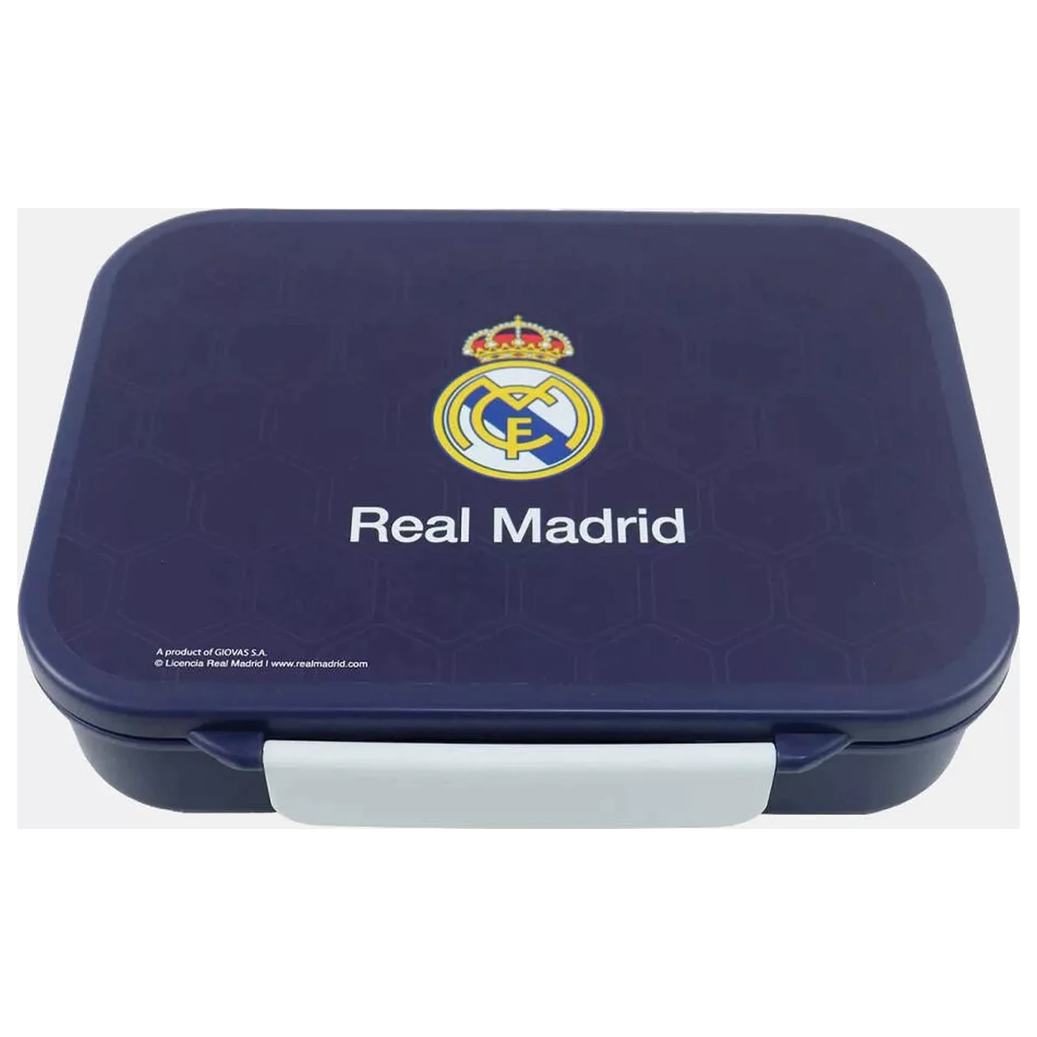 Real Madrid Plava Višepretincasta Kutija za ručak, Kutija za sendviče fotografija proizvoda