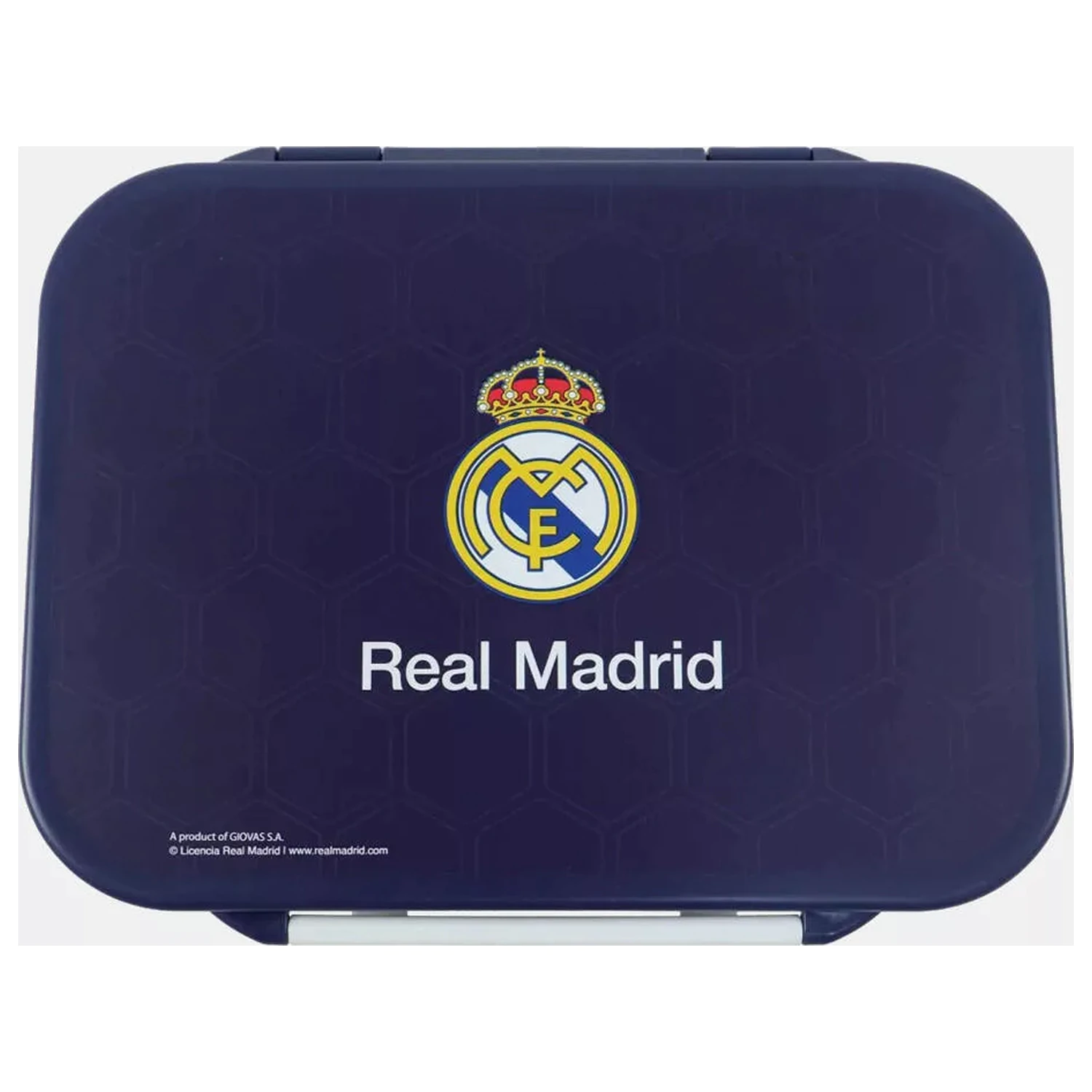 Real Madrid Plava Višepretincasta Kutija za ručak, Kutija za sendviče fotografija proizvoda