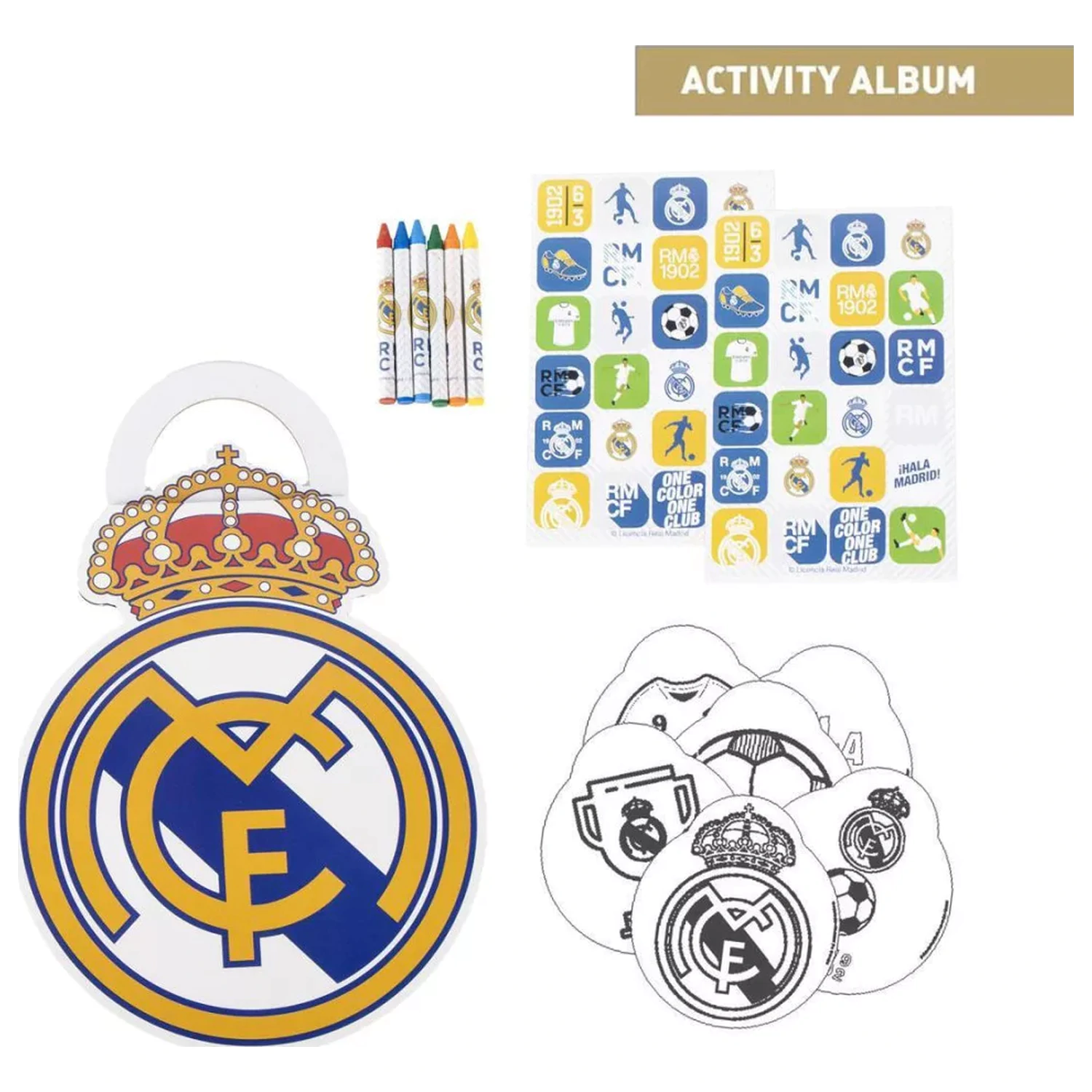 Real Madrid Kruna Set za bojanje i aktivnosti fotografija proizvoda