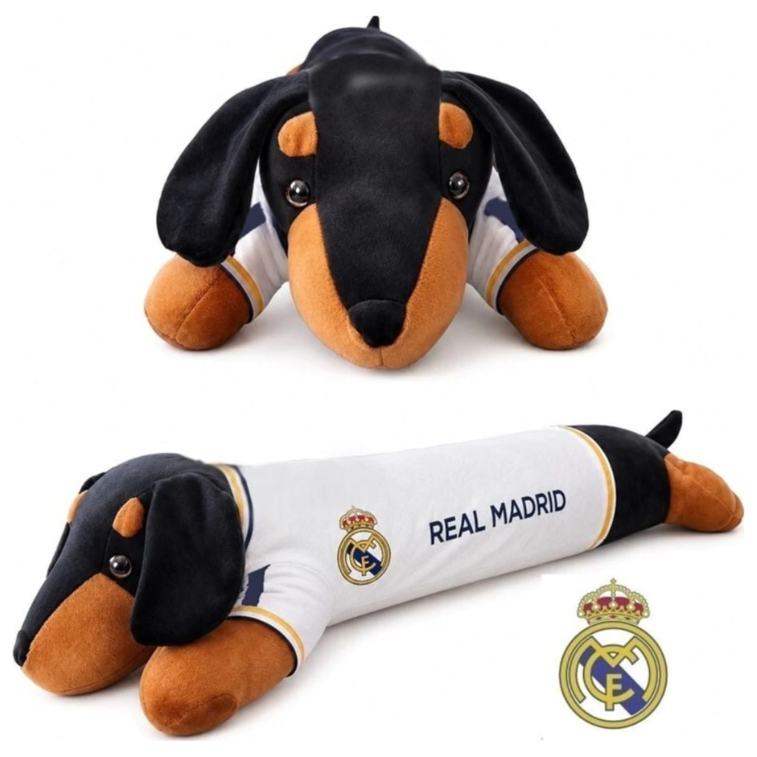 Real Madrid jazavčar pas plišana igračka 60 cm fotografija proizvoda