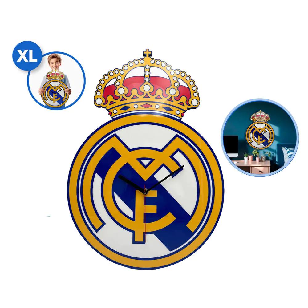 Real Madrid zidni sat fotografija proizvoda