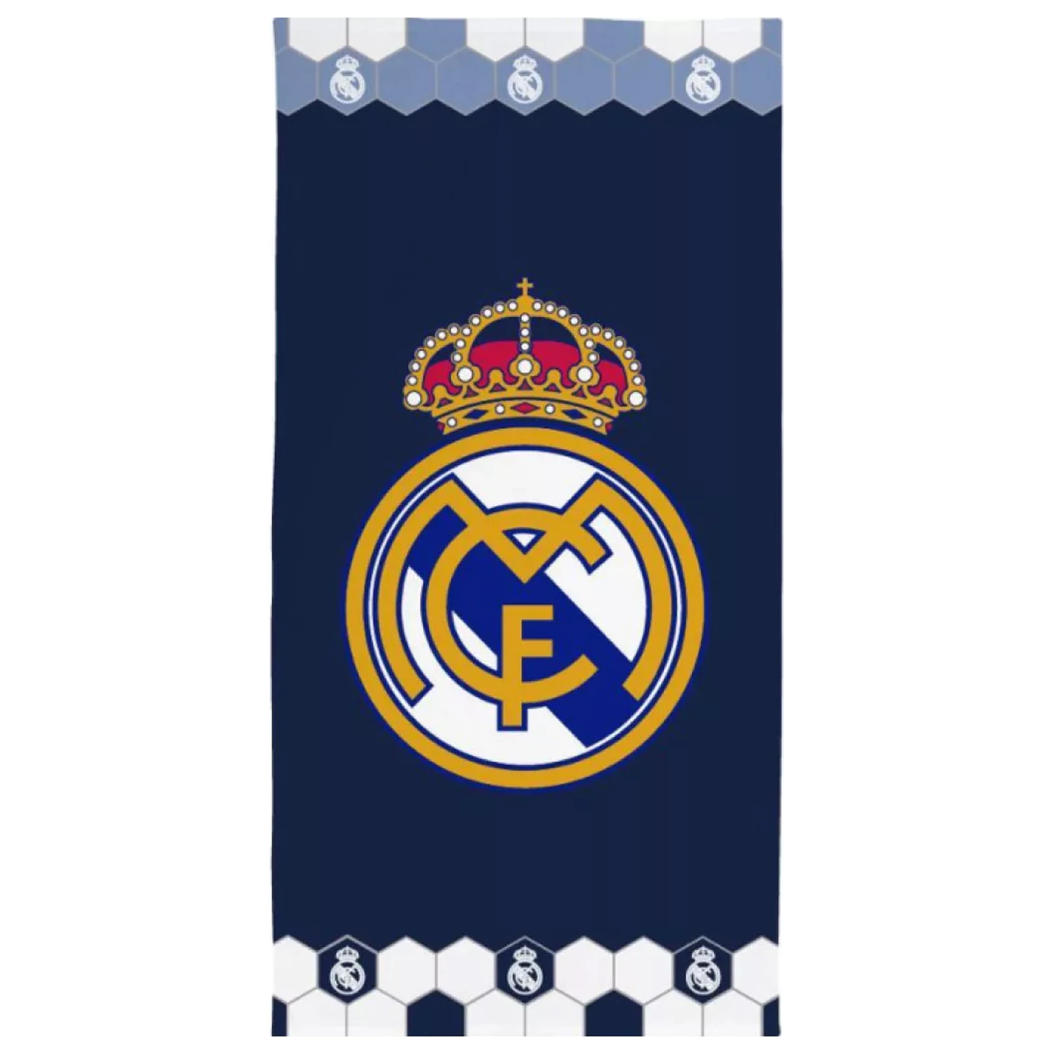 Real Madrid Hexa Design Ručnik 70x140cm fotografija proizvoda