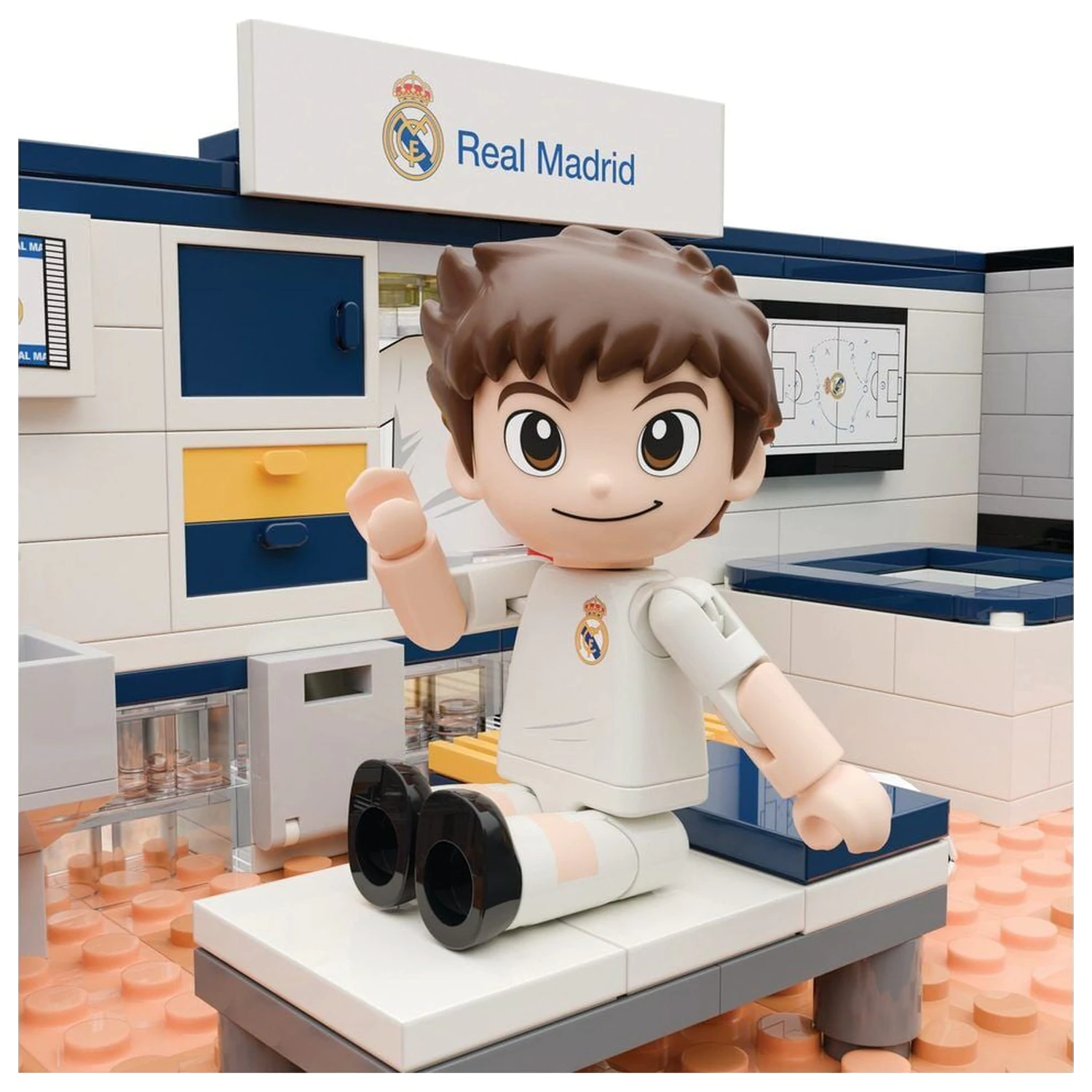 Real Madrid set svlačionice s figuricom 439 komada fotografija proizvoda