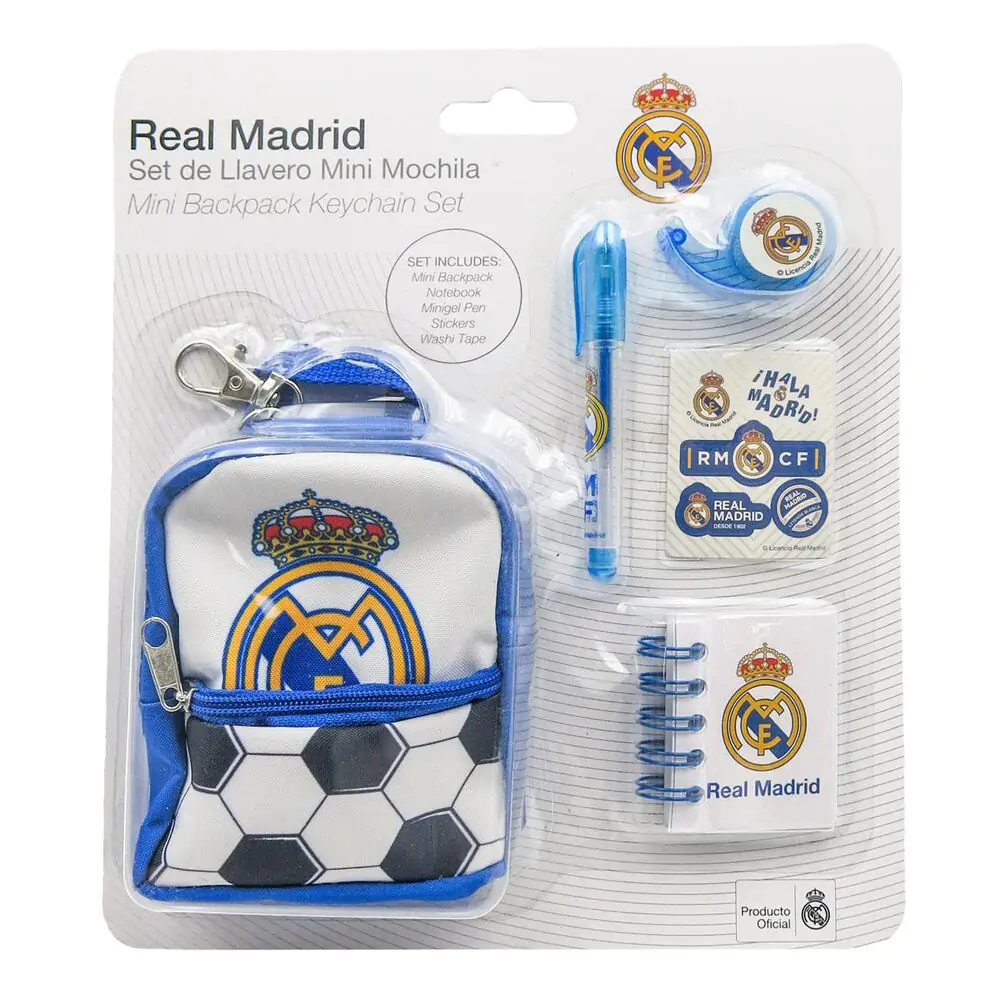 Real Madrid Stationery mini set ruksaka fotografija proizvoda