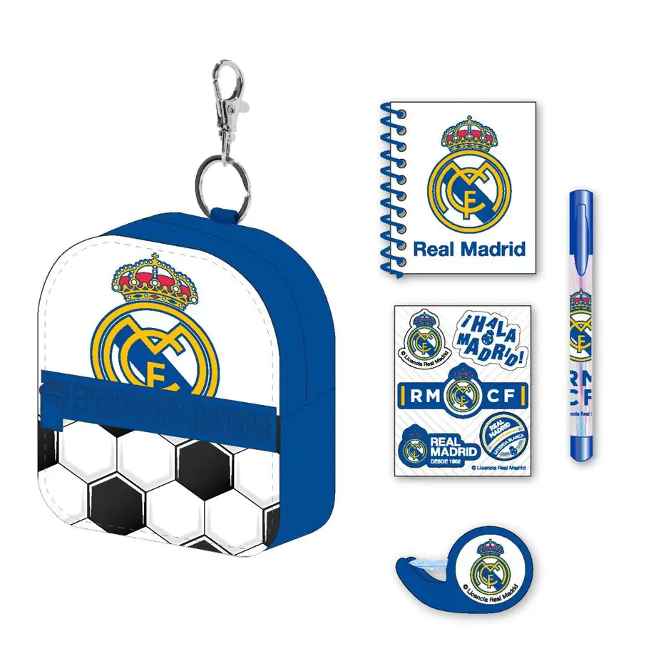 Real Madrid Stationery mini set ruksaka fotografija proizvoda