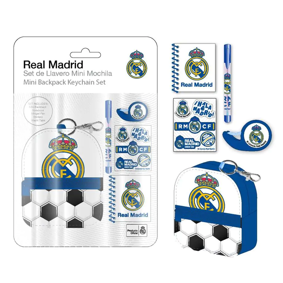 Real Madrid Stationery mini set ruksaka fotografija proizvoda