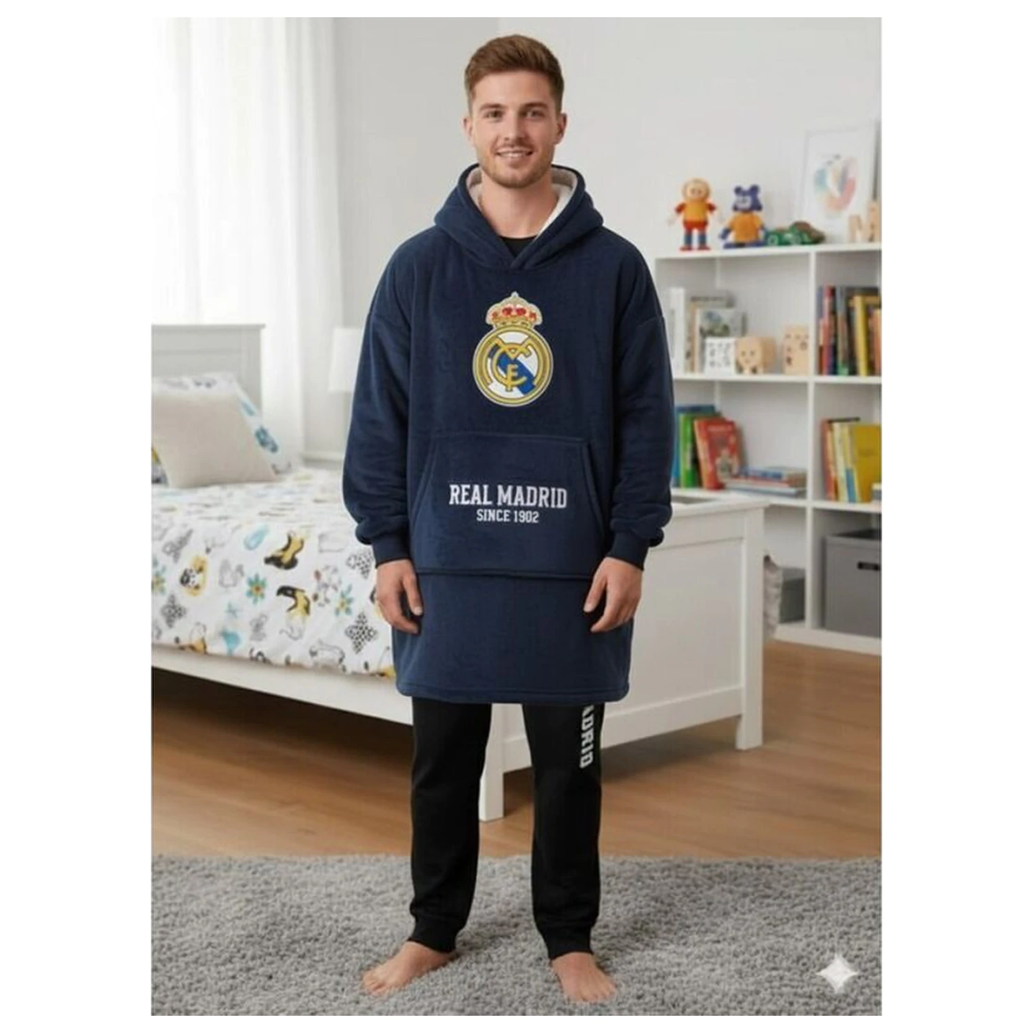 Real Madrid oversize pulover jakna za odrasle fotografija proizvoda