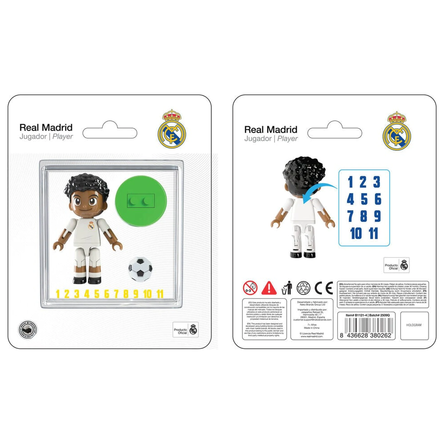 Real Madrid figura igrača 4cm fotografija proizvoda