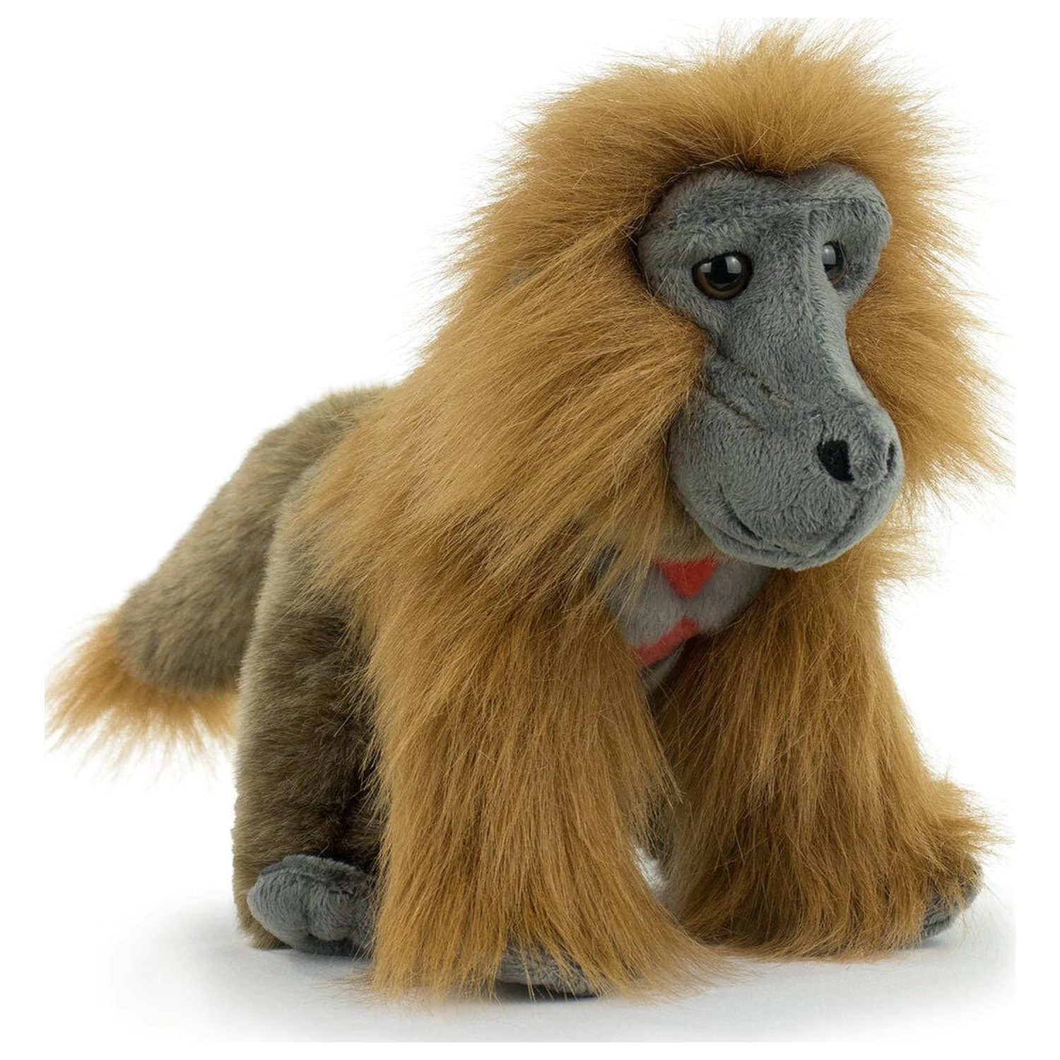 Realistic Animals Gelada Monkey plišana igračka 26 cm fotografija proizvoda
