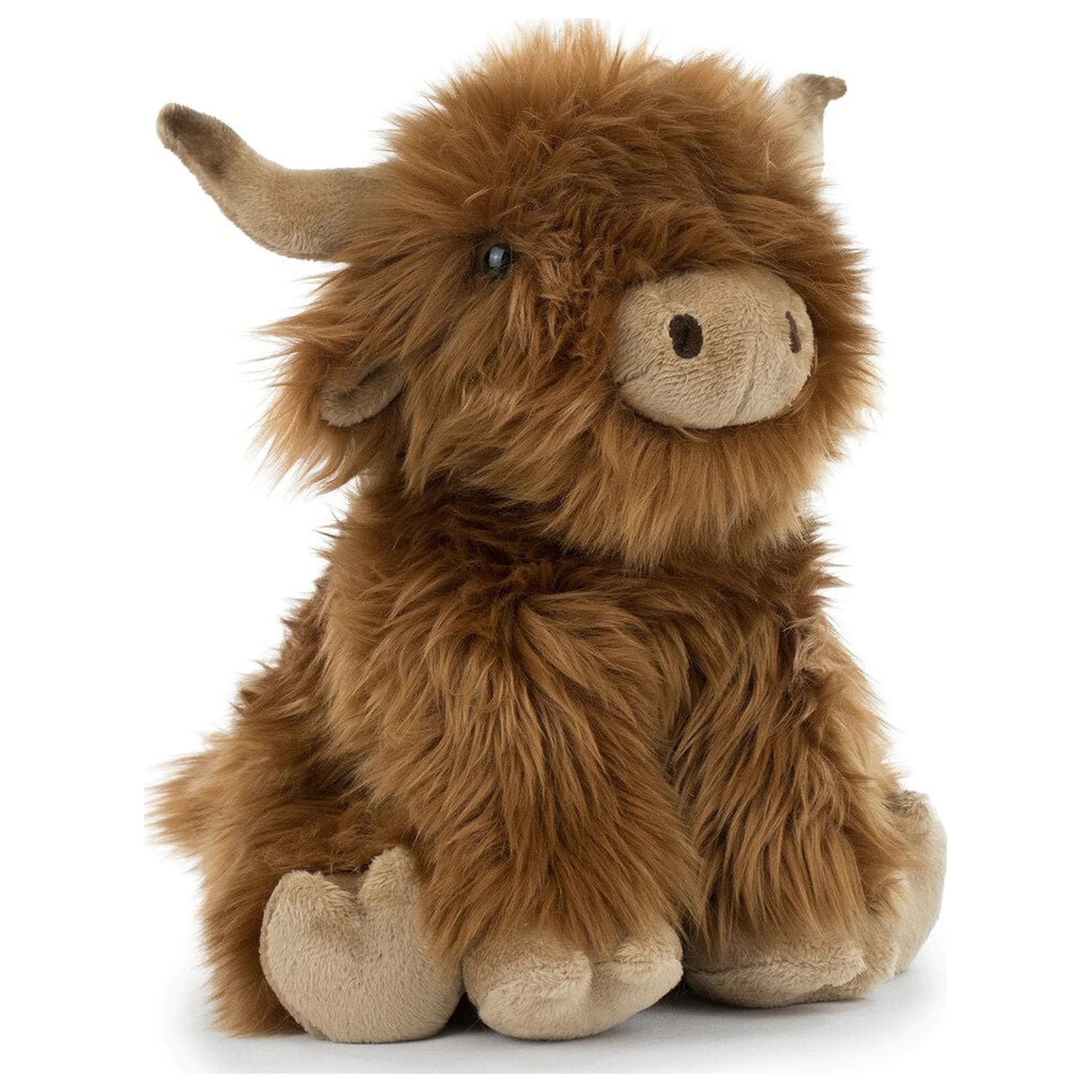 Realistic Animals Highland Cow plišana igračka 27 cm fotografija proizvoda
