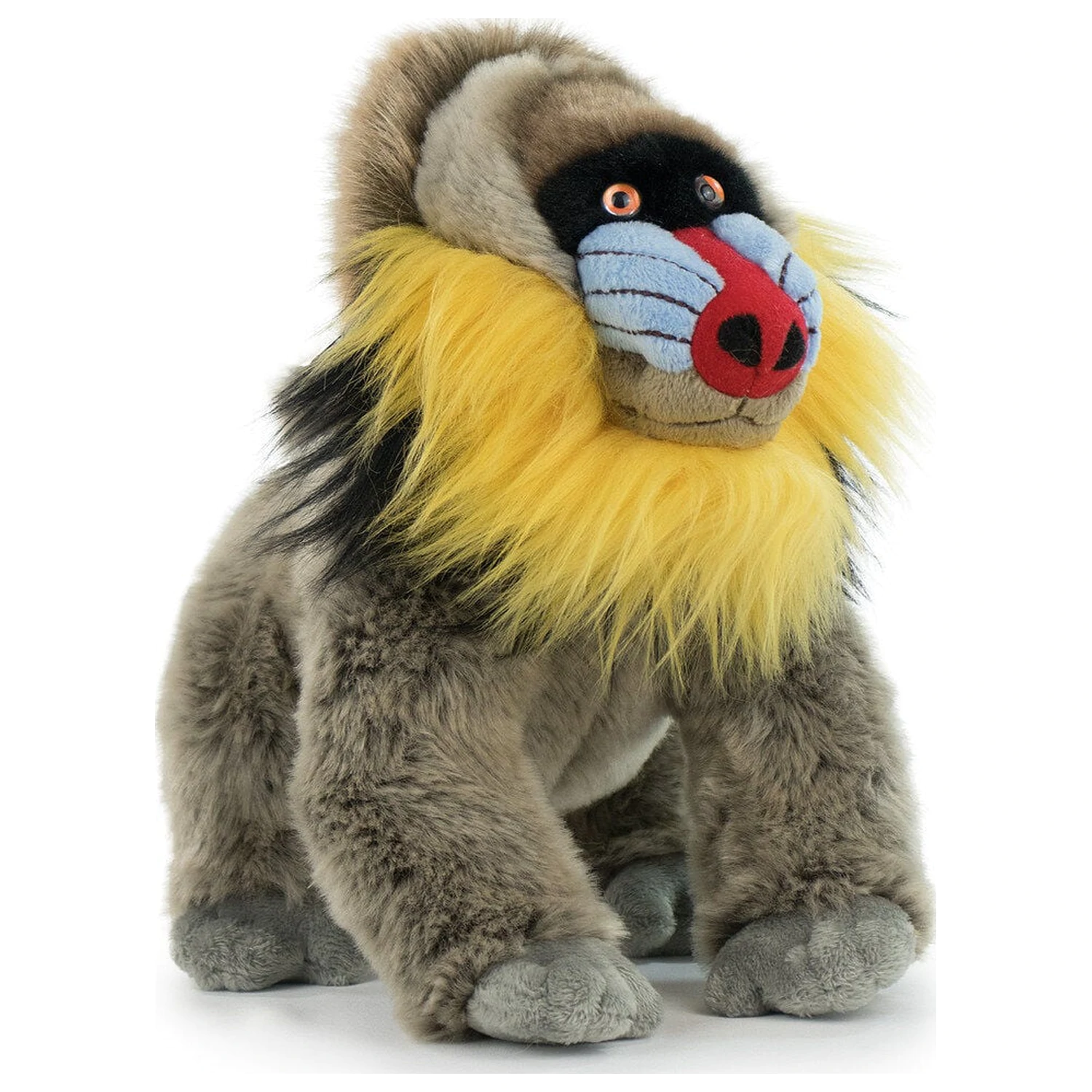 Realistic Animals Mandril plišana igračka 25 cm fotografija proizvoda
