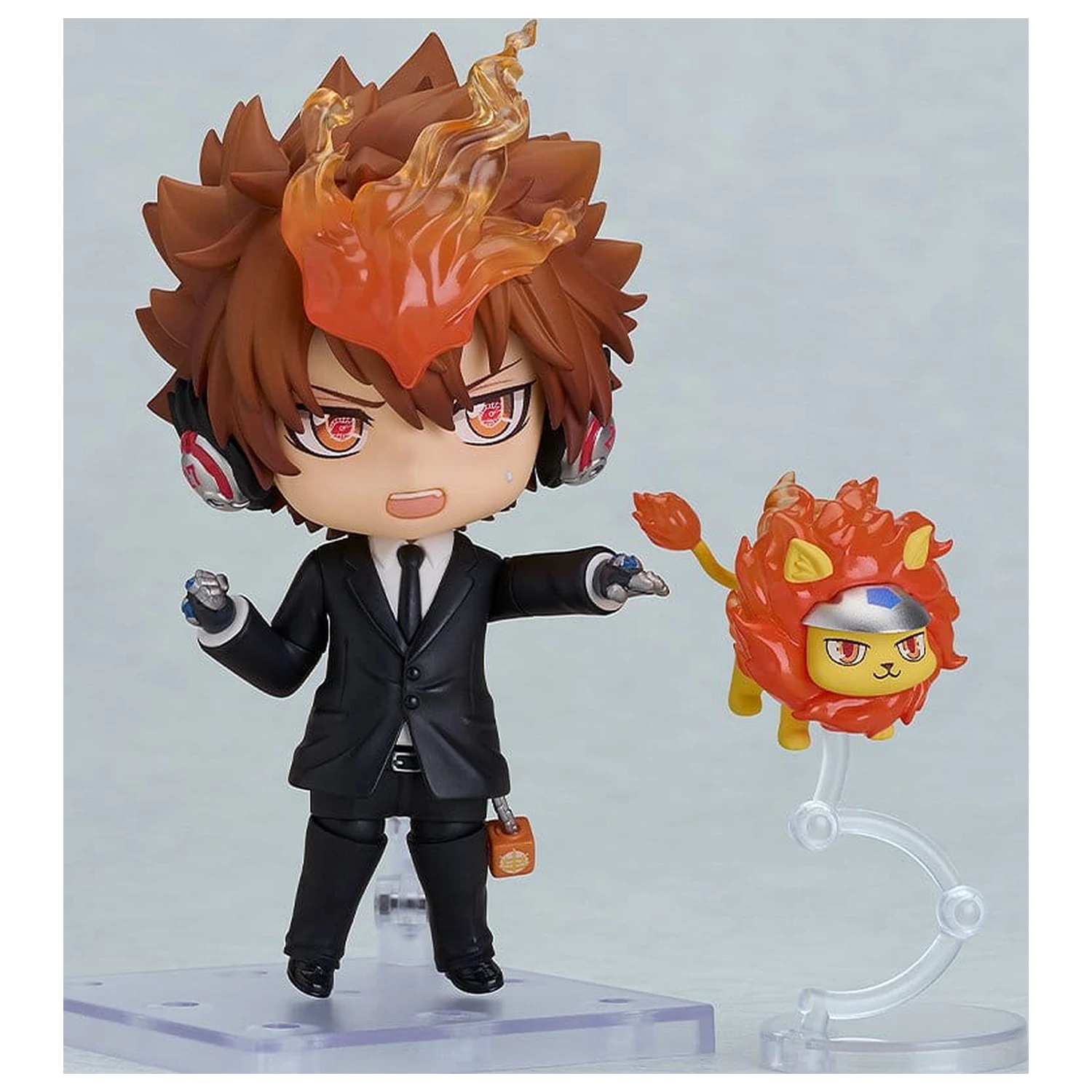Reborn! Series Nendoroid Akcijska figura Tsunayoshi Sawada: Black Suit Ver. 11 cm fotografija proizvoda