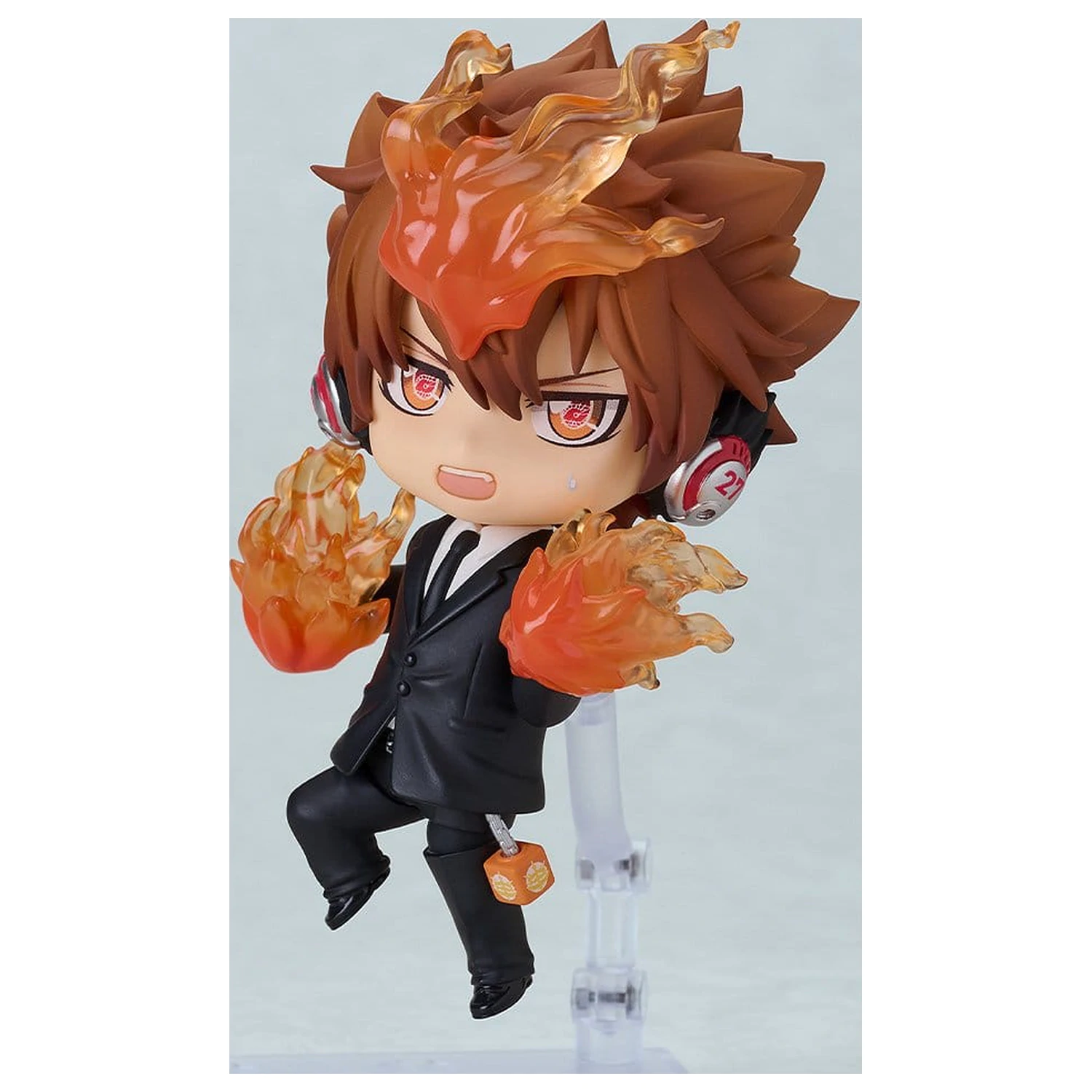Reborn! Series Nendoroid Akcijska figura Tsunayoshi Sawada: Black Suit Ver. 11 cm fotografija proizvoda