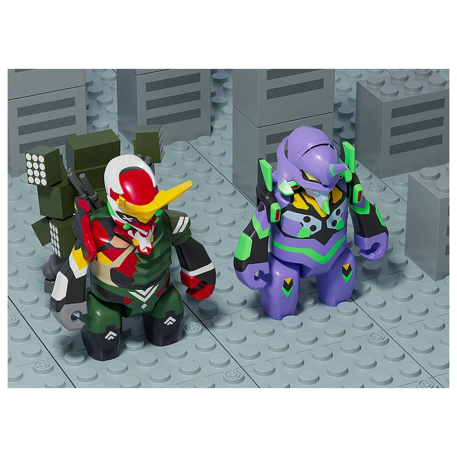 Rebuild of Evangelion Brickroid akcijska figura Evangelion Production Model-New 02 a 5 cm fotografija proizvoda