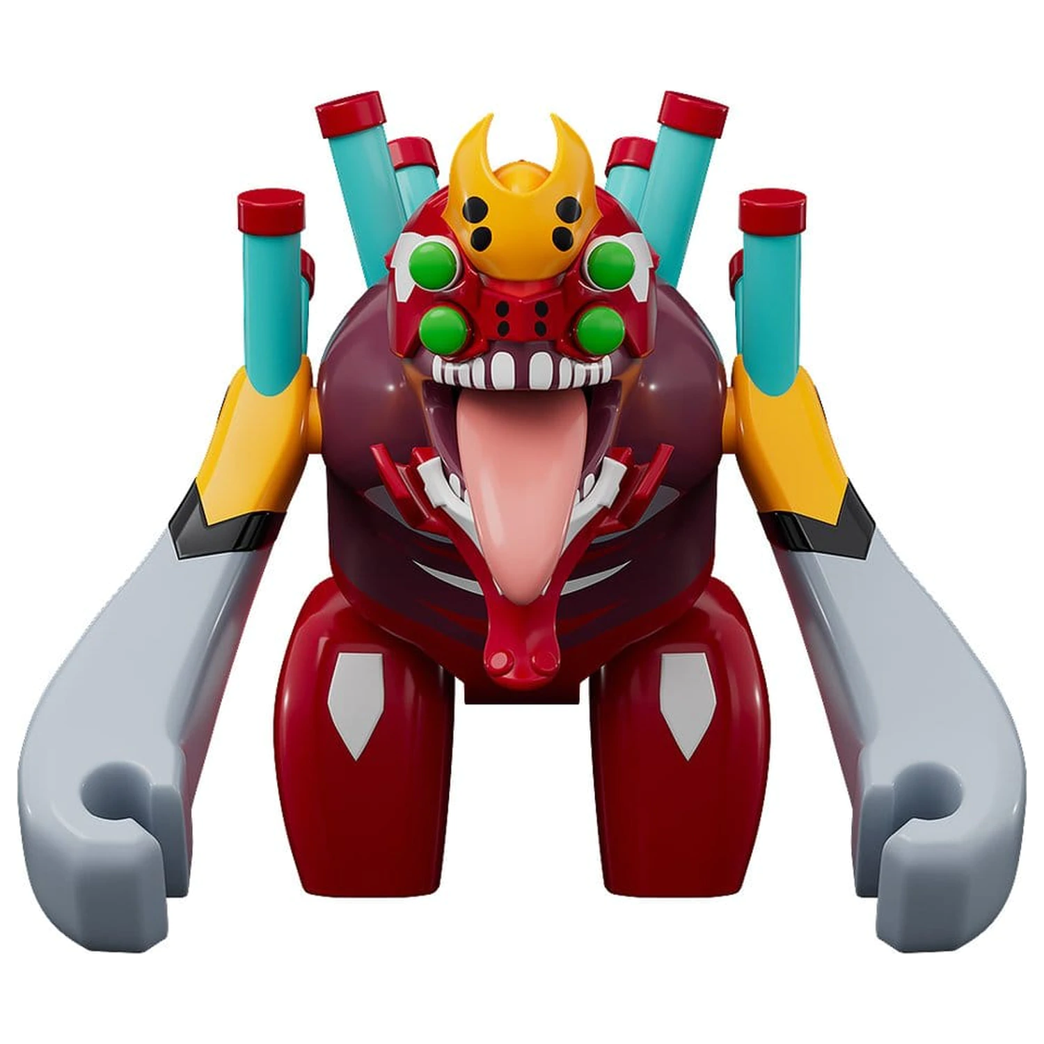 Rebuild of Evangelion Brickroid Mini Figura Evangelion Jedinica 02 Beast Form 2nd Phase (Type 1) 4 cm fotografija proizvoda
