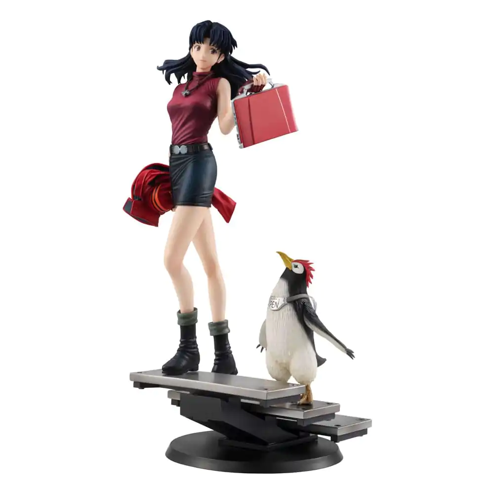 Rebuild of Evangelion Gals PVC statua Misato Katsuragi & Pen Pen 25 cm fotografija proizvoda