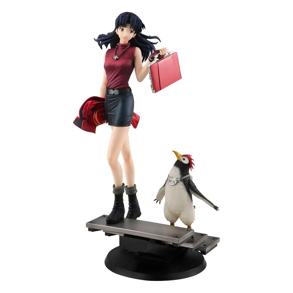 Rebuild of Evangelion Gals PVC statua Misato Katsuragi & Pen Pen 25 cm fotografija proizvoda