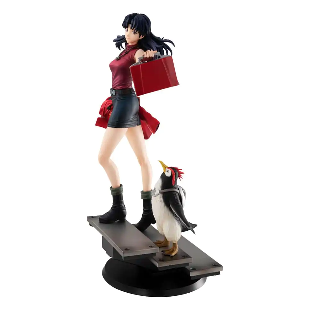 Rebuild of Evangelion Gals PVC statua Misato Katsuragi & Pen Pen 25 cm fotografija proizvoda