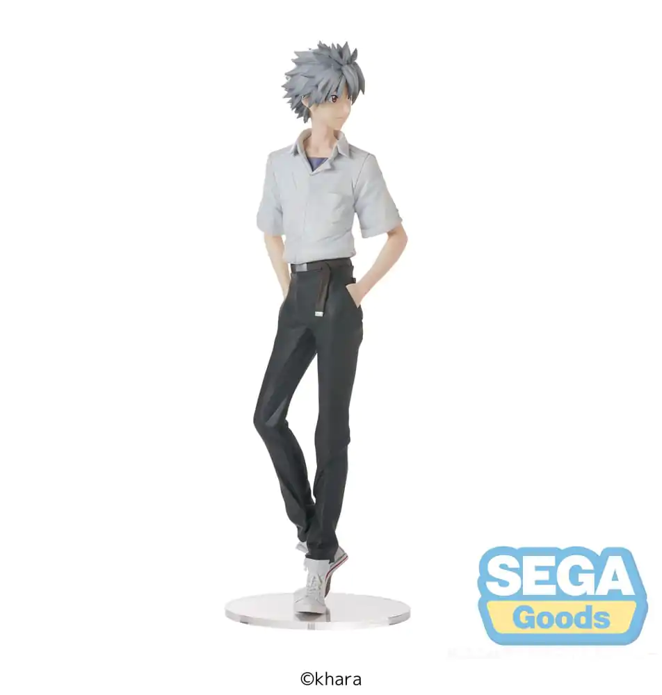 Rebuild of Evangelion Visoka Premium PVC Statua Kaworu Nagisa Uniform Ver. Evangelion: New Theatrical Edition 22 cm fotografija proizvoda