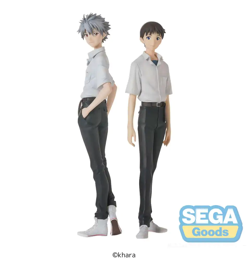 Rebuild of Evangelion Vrhunska PVC statua Shinji Ikari Uniform Ver. Evangelion: New Theatrical Edition 22 cm fotografija proizvoda