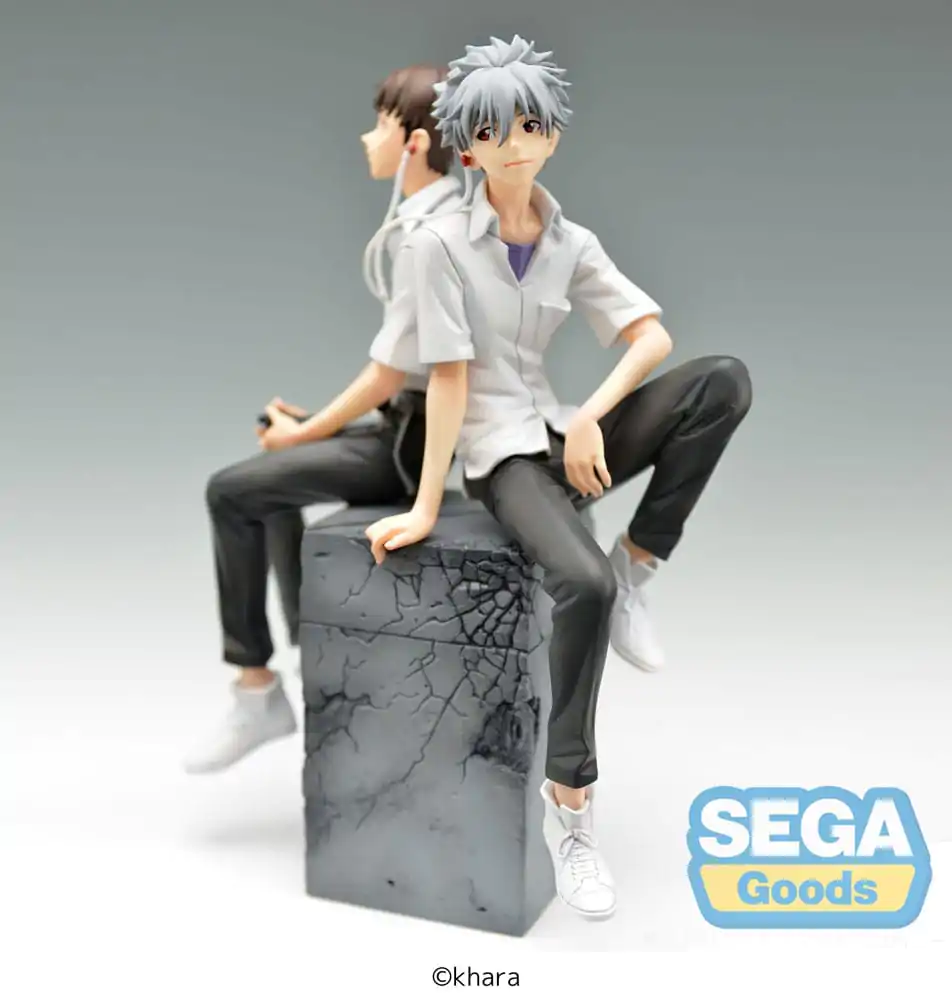 Rebuild of Evangelion Luminasta PVC Kip Shinji & Kaworu Evangelion: New Theatrical Edition Kaworu Ver. 17 cm fotografija proizvoda