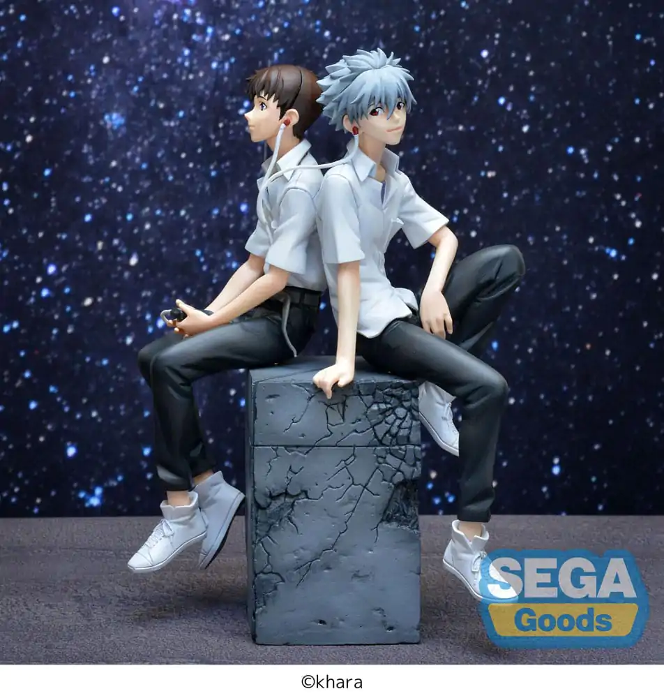 Rebuild of Evangelion Luminasta PVC statua Shinji & Kaworu Evangelion: New Theatrical Edition Shinji Ver. 17 cm fotografija proizvoda