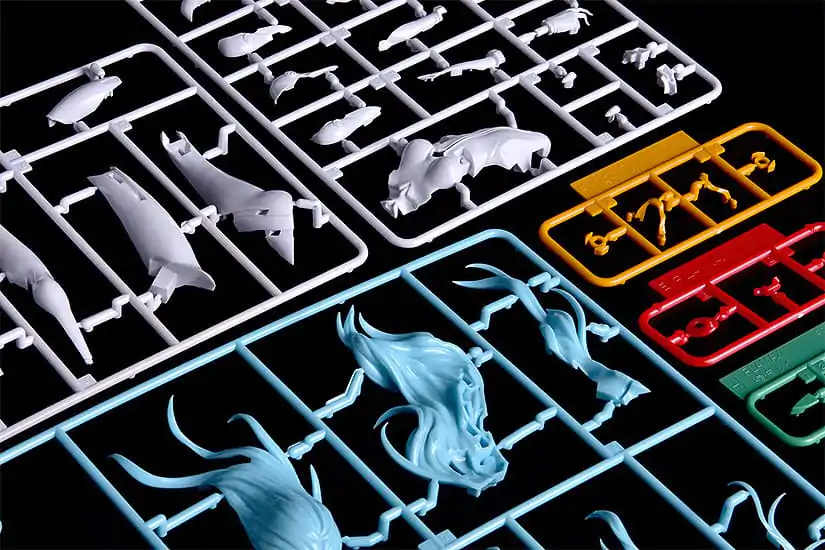 Rebuild of Evangelion Plastic Model Kit PLAMAX Rei Ayanami Long Hair Ver. 20 cm fotografija proizvoda