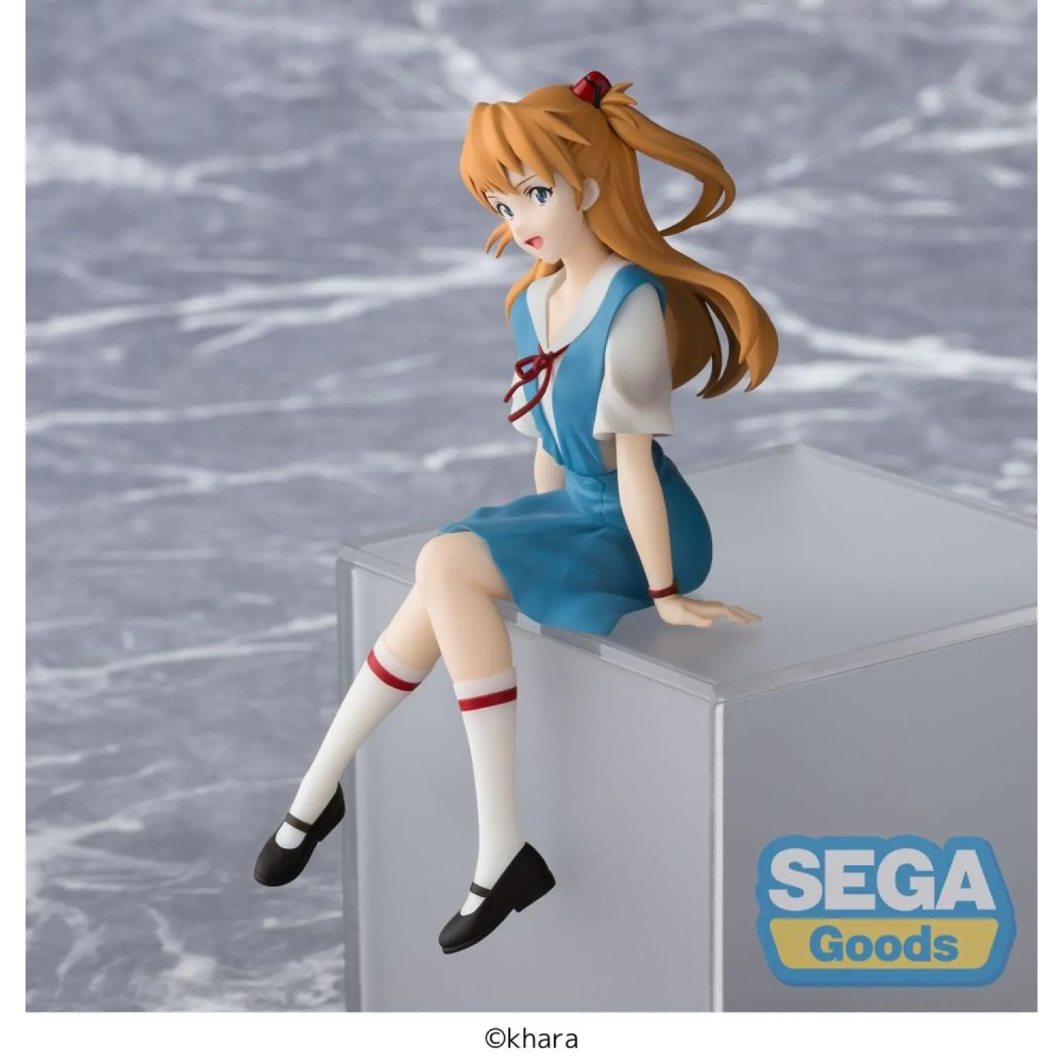 Rebuild of Evangelion PM Perching PVC Statua Asuka Shikinami Langley New Theatrical Edition 14 cm fotografija proizvoda