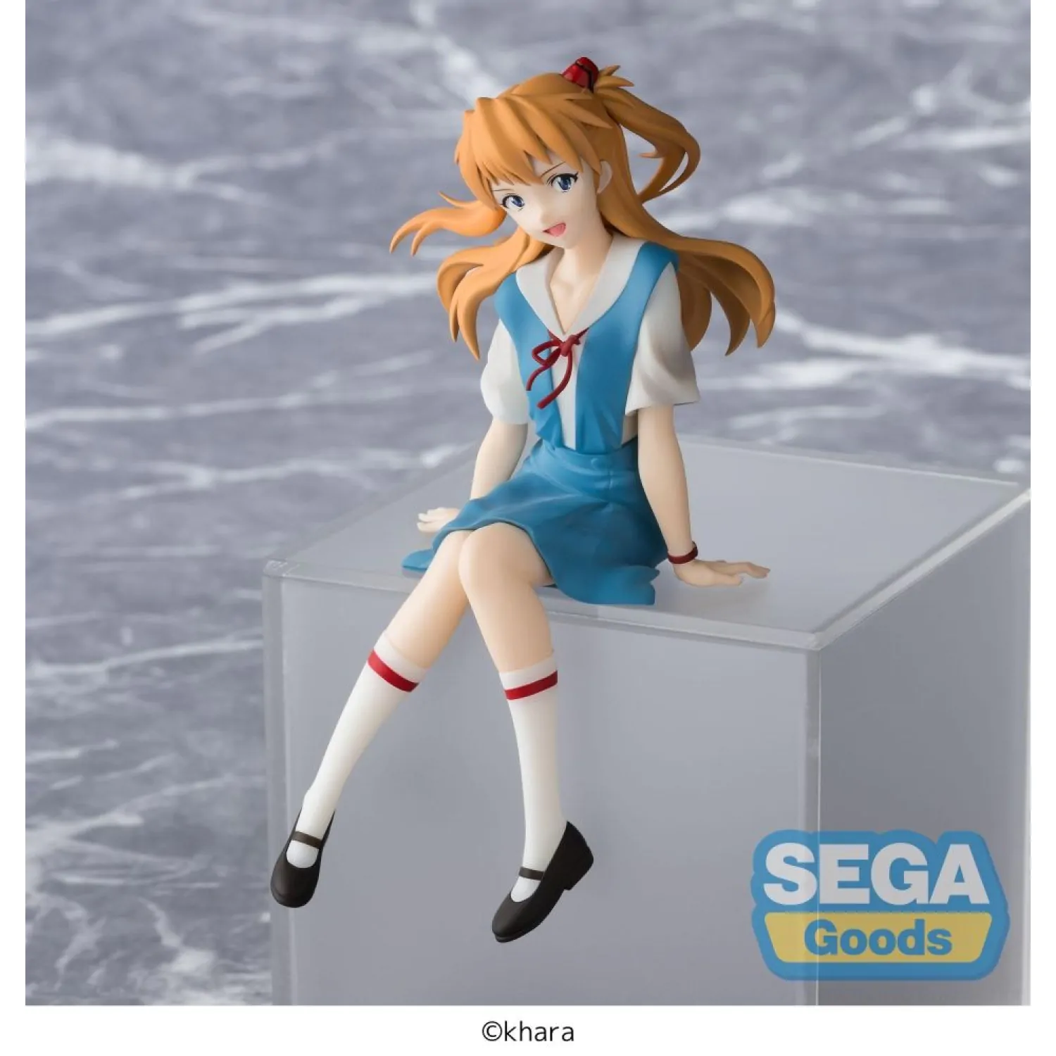 Rebuild of Evangelion PM Perching PVC Statua Asuka Shikinami Langley New Theatrical Edition 14 cm fotografija proizvoda
