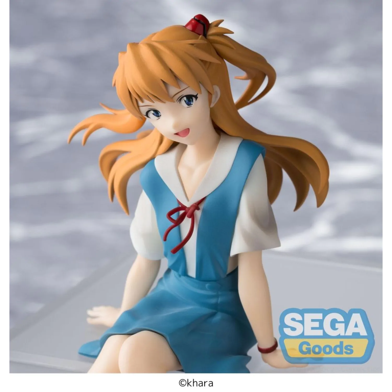 Rebuild of Evangelion PM Perching PVC Statua Asuka Shikinami Langley New Theatrical Edition 14 cm fotografija proizvoda