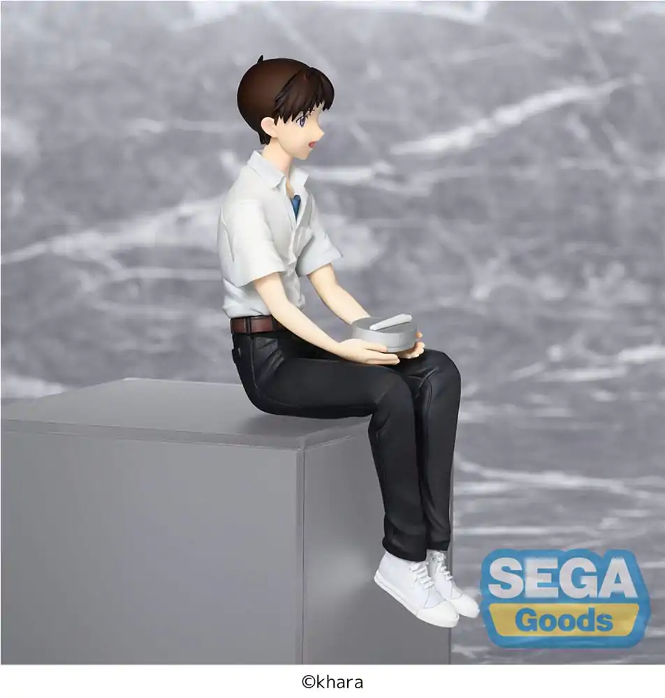 Rebuild of Evangelion PM Perching PVC Kipić Shinji Ikari Evangelion New Theatrical Edition 14 cm fotografija proizvoda