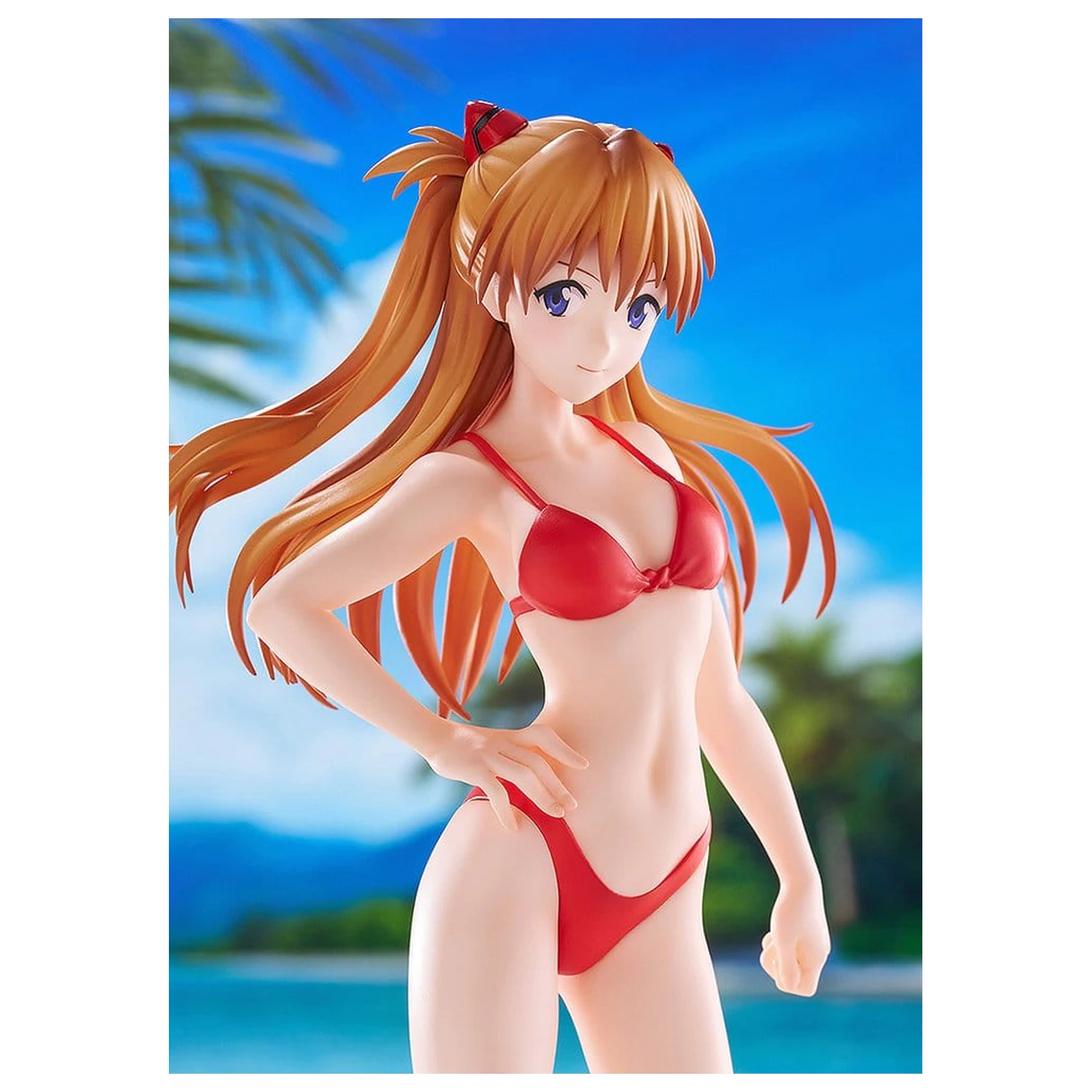 Rebuild of Evangelion Pop Up Parade figura Beach Queens Asuka Shikinami Langley (Bikini Style) L Veličina 23 cm fotografija proizvoda
