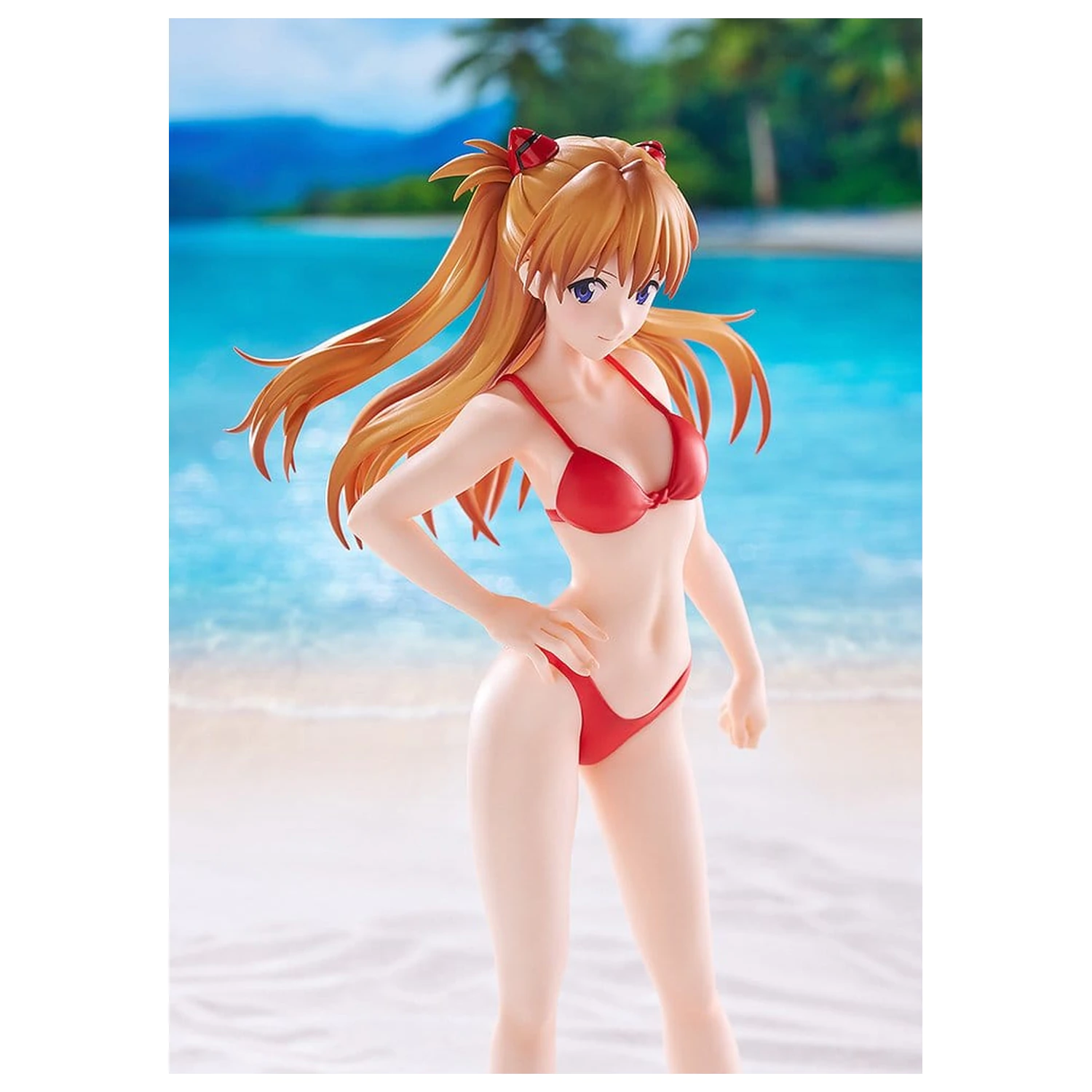 Rebuild of Evangelion Pop Up Parade figura Beach Queens Asuka Shikinami Langley (Bikini Style) L Veličina 23 cm fotografija proizvoda