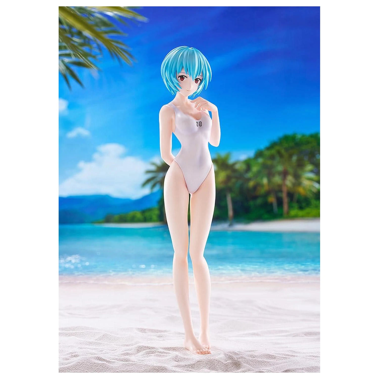Rebuild of Evangelion Pop Up Parade figura Beach Queens Rei Ayanami (One-Piece Style) L veličina 22 cm fotografija proizvoda