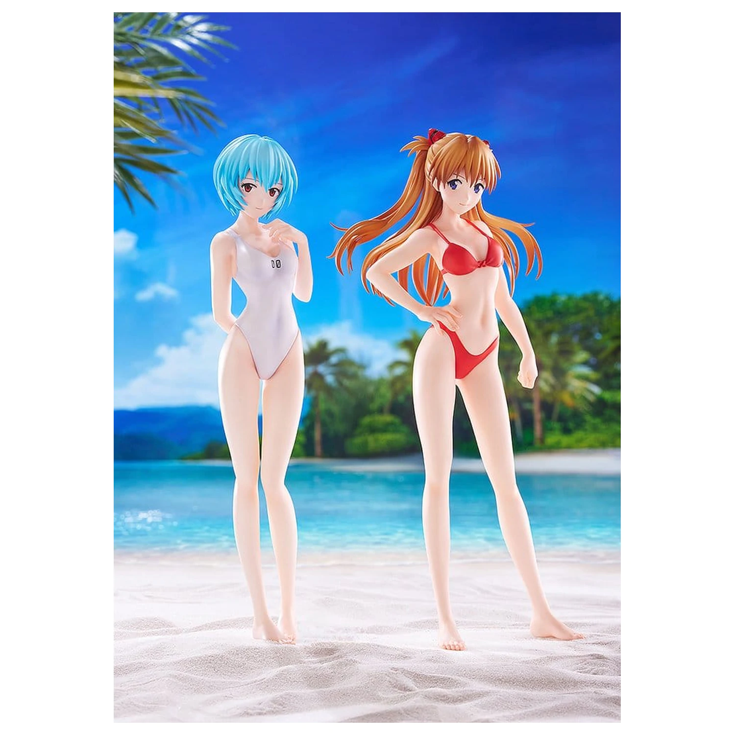 Rebuild of Evangelion Pop Up Parade figura Beach Queens Rei Ayanami (One-Piece Style) L veličina 22 cm fotografija proizvoda
