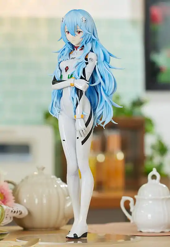 Rebuild of Evangelion Pop Up Parade XL PVC Kip Rei Ayanami: Long Hair Ver. 38 cm fotografija proizvoda