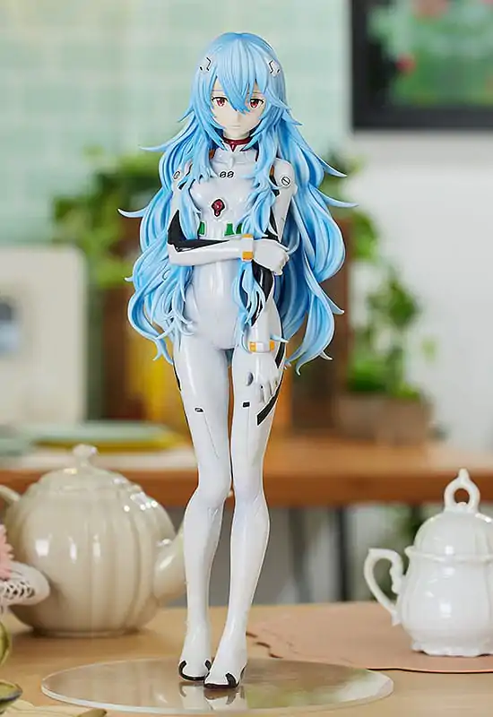 Rebuild of Evangelion Pop Up Parade XL PVC Kip Rei Ayanami: Long Hair Ver. 38 cm fotografija proizvoda