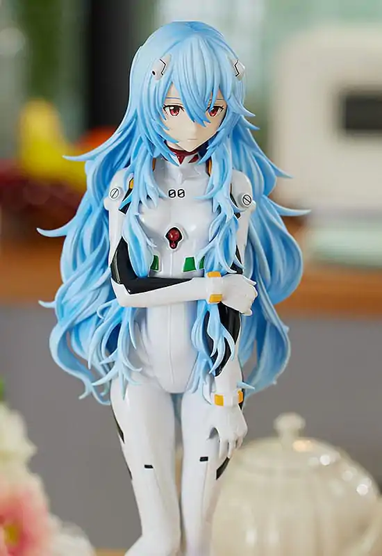 Rebuild of Evangelion Pop Up Parade XL PVC Kip Rei Ayanami: Long Hair Ver. 38 cm fotografija proizvoda