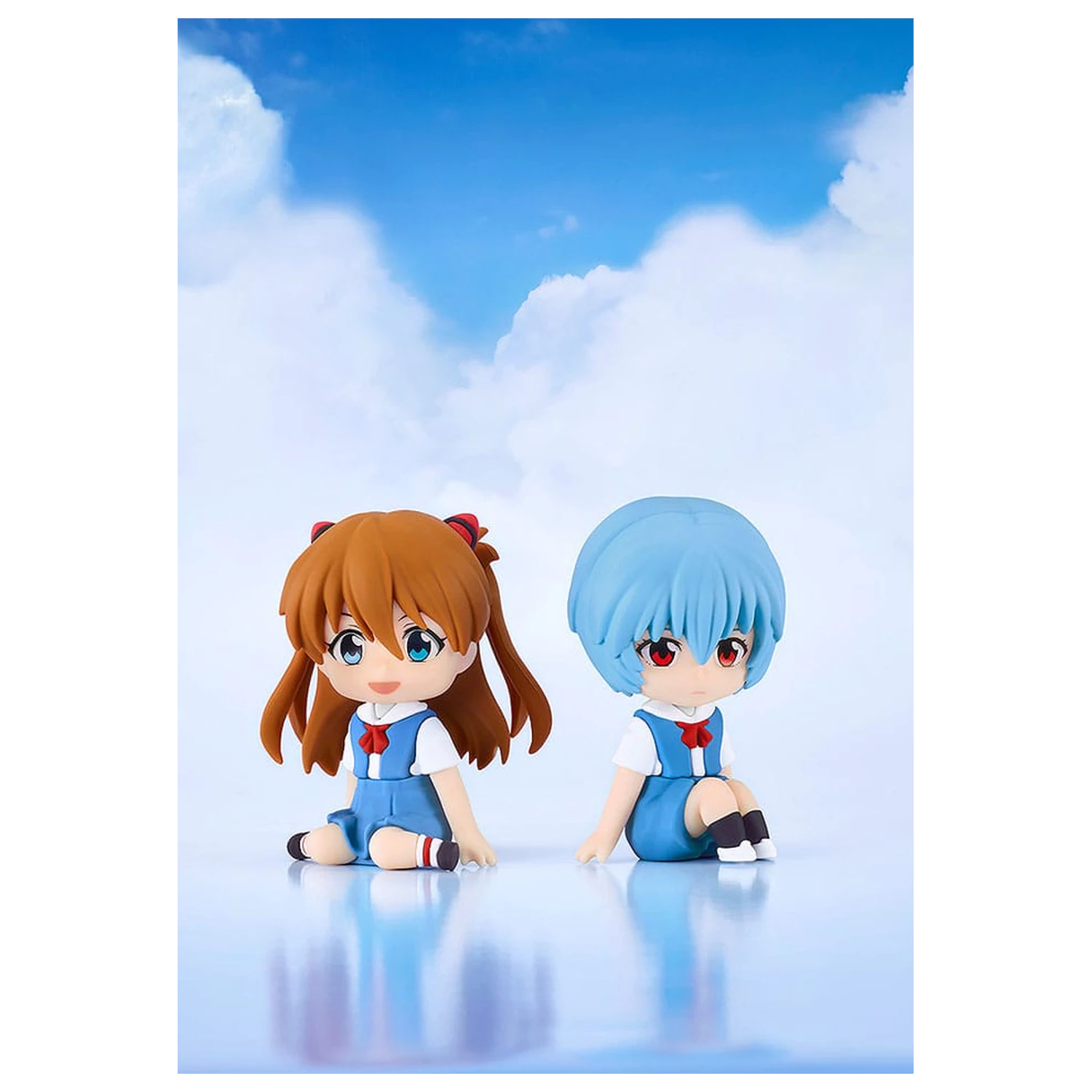 Rebuild of Evangelion gumena maskota Nendroid Plus mini figura Rei Ayanami 8 cm fotografija proizvoda